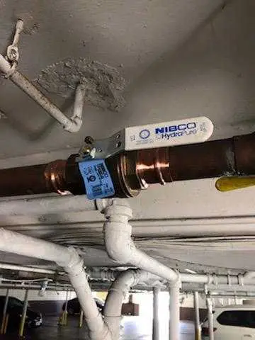 Copper pipe repair and valve work for Backflow Testing in Italian Lake